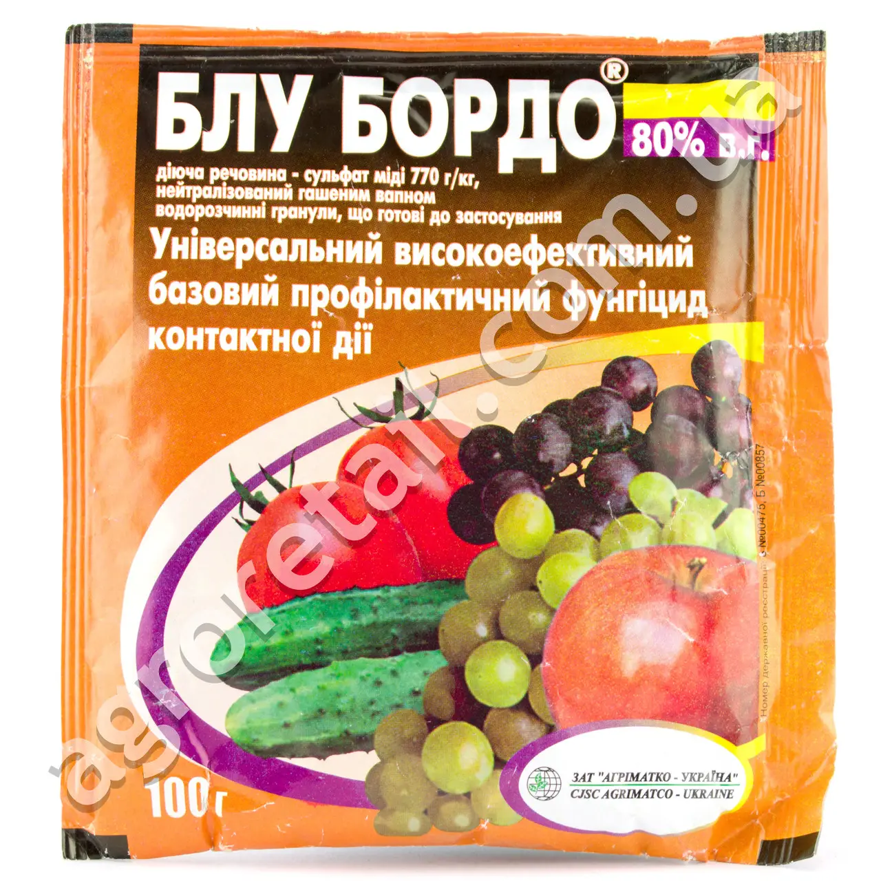 Блу бордо 80%